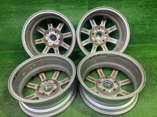 エクスプロード ｽﾃｯﾌﾟﾜｺﾞﾝ ﾉｱ ホイール アルミ シルバー 15インチ 6 J 5穴 4本 114 3 53