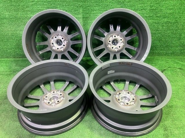 シュナイダー ﾚｶﾞｼｨ ﾌﾟﾘｳｽ ホイール アルミ ガンメタ 17インチ 7 J 5穴 4本 100 48