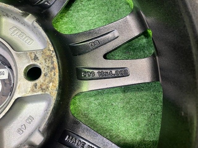  ベルバ 軽自動車 ホイール アルミ シルバー 13インチ 4 00 B 4穴 4本 100 45 13インチ ホイール