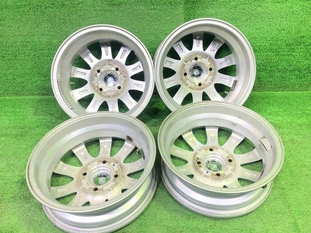 ラブリオン 軽自動車 ホイール アルミ シルバー 13インチ 4 00 B 4穴 4本 100 45