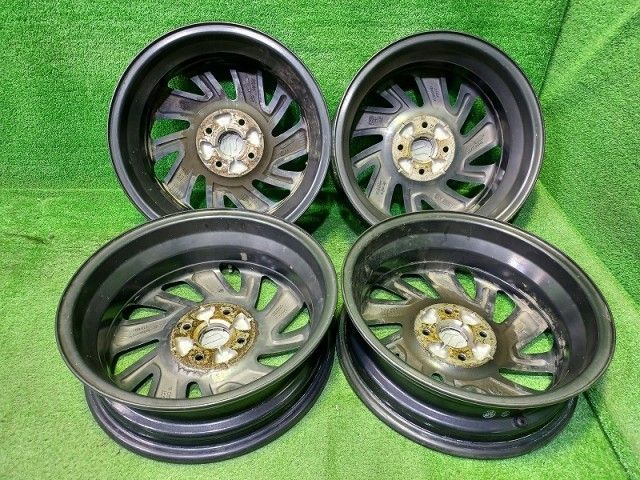 スズキ SUZUKI スペーシア MK 42 S ホイール アルミ ガンメタポリッシュ 15インチ 4 5 J 4穴 4本 100 45