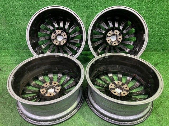 ジュリエッタ ホイール アルミ ガンメタ 18インチ 7 5 J 5穴 4本 110 41
