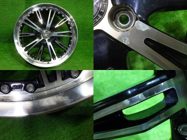  ENKEI GIOVE ｽｲﾌﾄ ｲｸﾞﾆｽ ホイール アルミ ブラックポリッシュ 17インチ 5 J 4穴 4本 100 48 17インチ ホイール