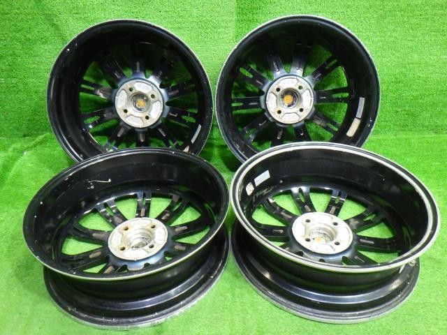 ENKEI GIOVE ｽｲﾌﾄ ｲｸﾞﾆｽ ホイール アルミ ブラックポリッシュ 17インチ 5 J 4穴 4本 100 48