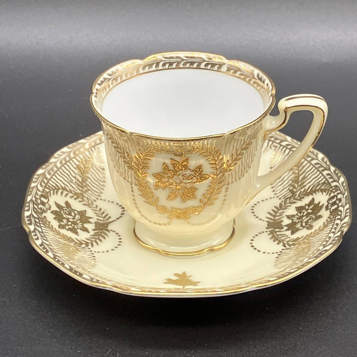 アンティーク】ゴージャス！ オールドノリタケ 金彩 デミタス カップ