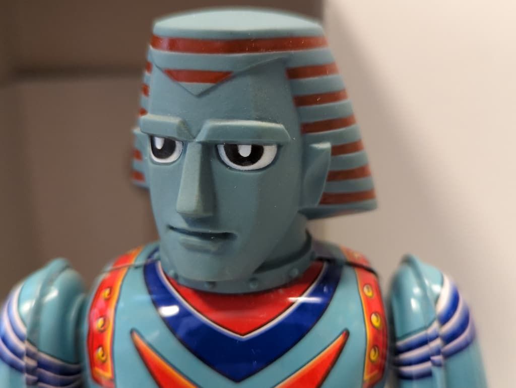 ビリケン商会 ゼンマイ歩行ブリキ ジャイアントロボ - メルカリ