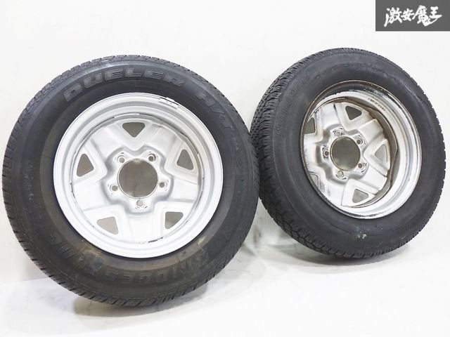 スズキ ジムニー純正 16×5.5 +22 PCD139.7 5穴 4本 売切