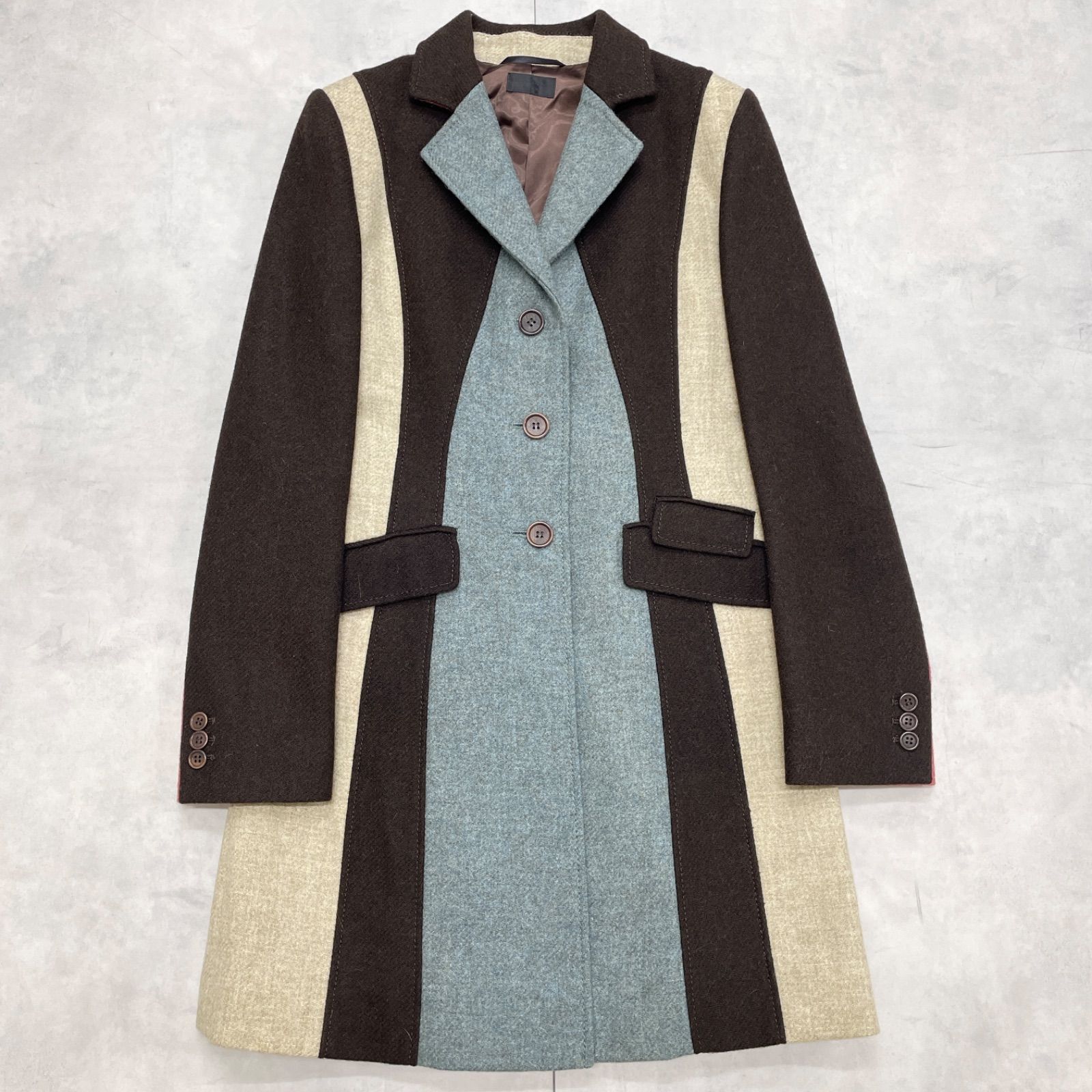 Paul Smith BLACK ポールスミス ブラック チェスターコート ウール