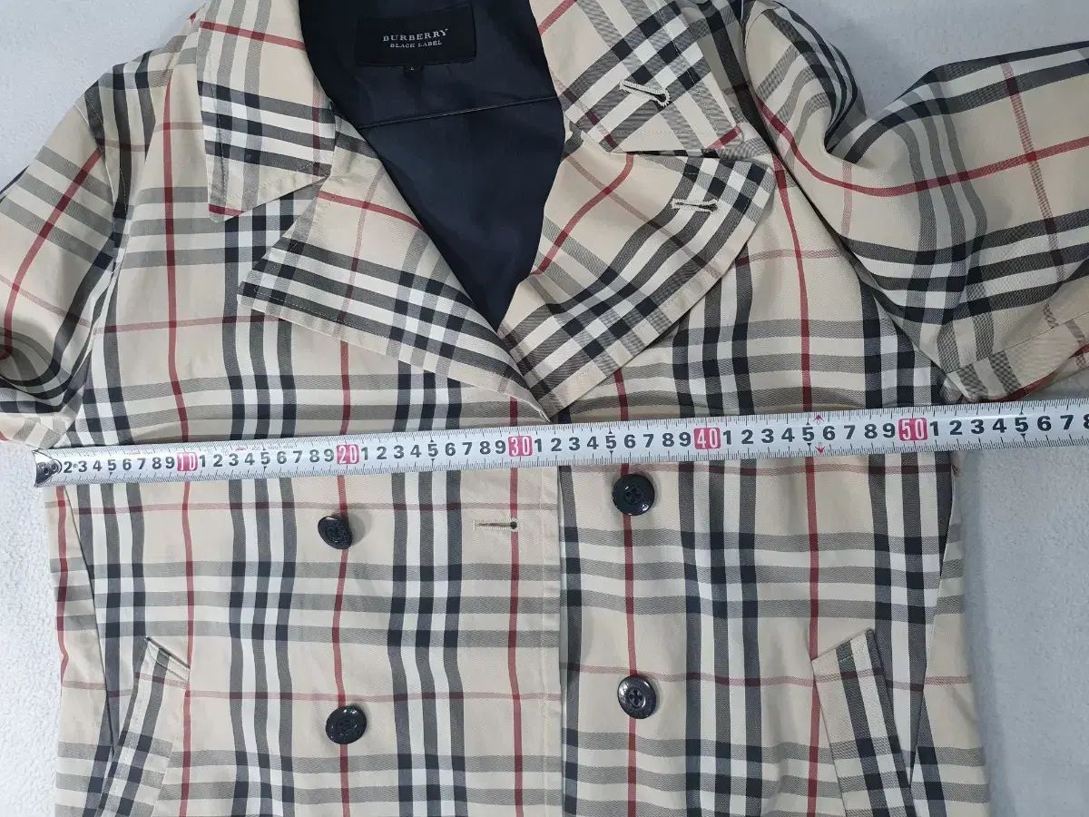 BURBERRY ブラックレーベル トレンチ ショートコート ダブル