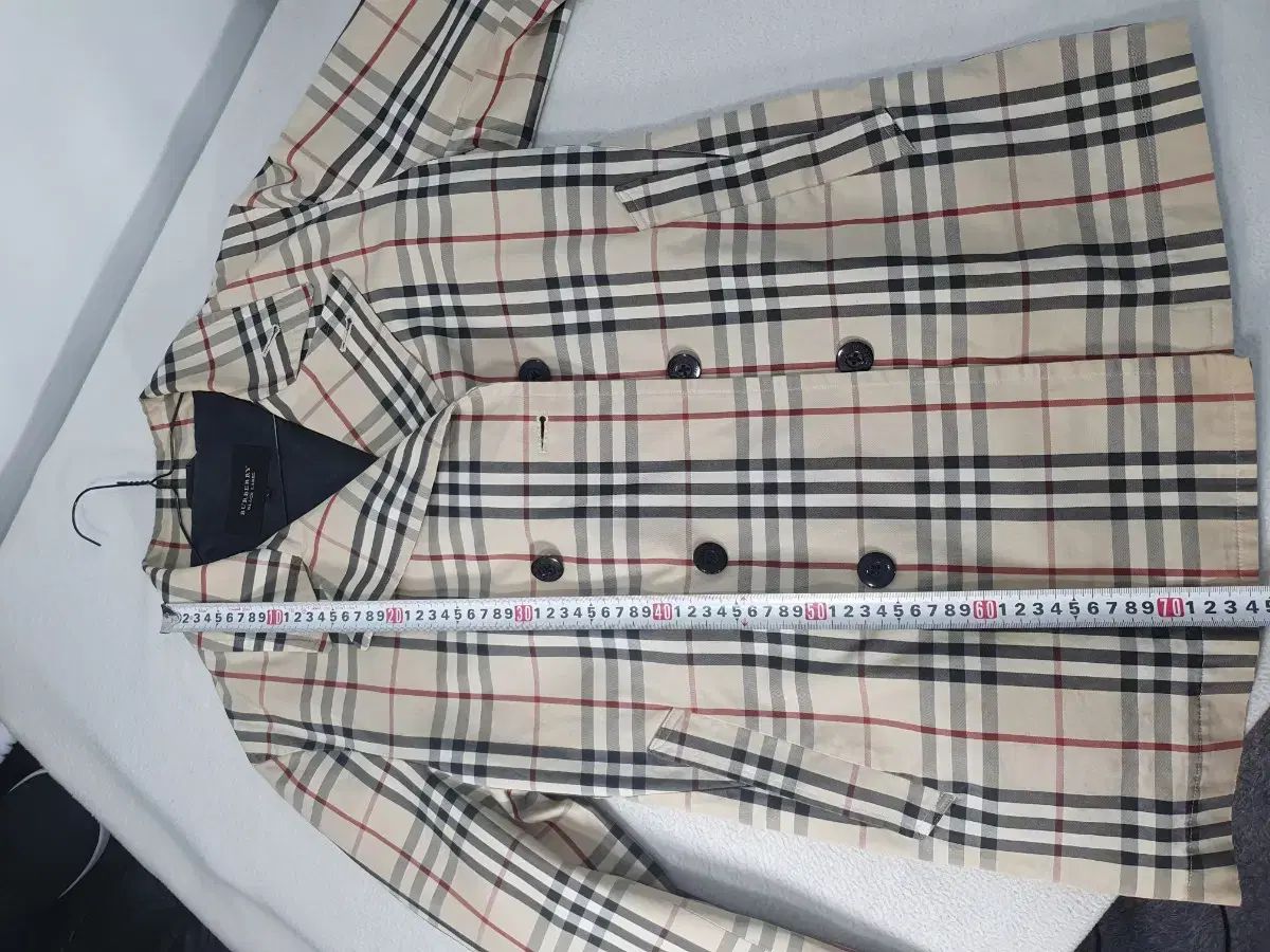 BURBERRY ブラックレーベル トレンチ ショートコート ダブル