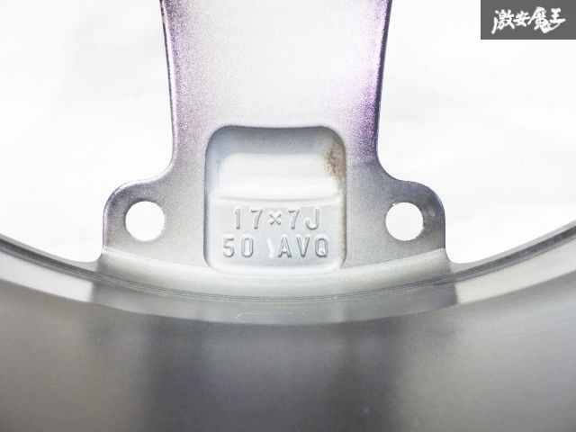 ○トヨタ 純正 ZVW50 プリウス Sツーリング 17インチ 7J ＋50 5H 5穴