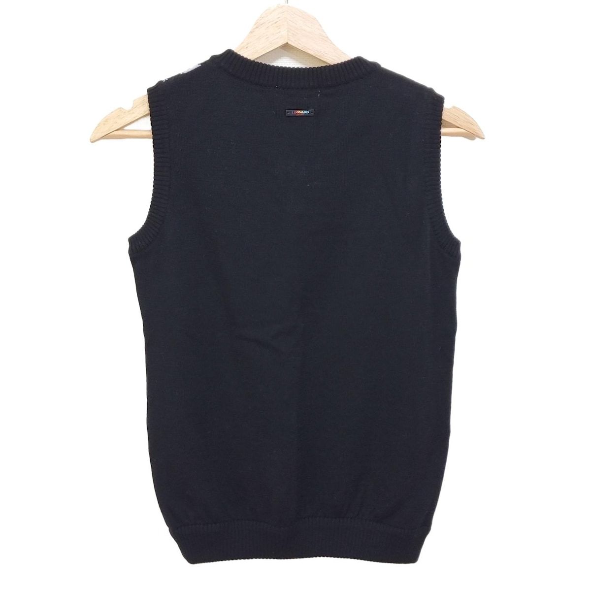 レオナールスポーツ　リバーシブルベスト　38 極美品☆LEONARD レオナールスポーツ リバーシブル 中綿入りベスト