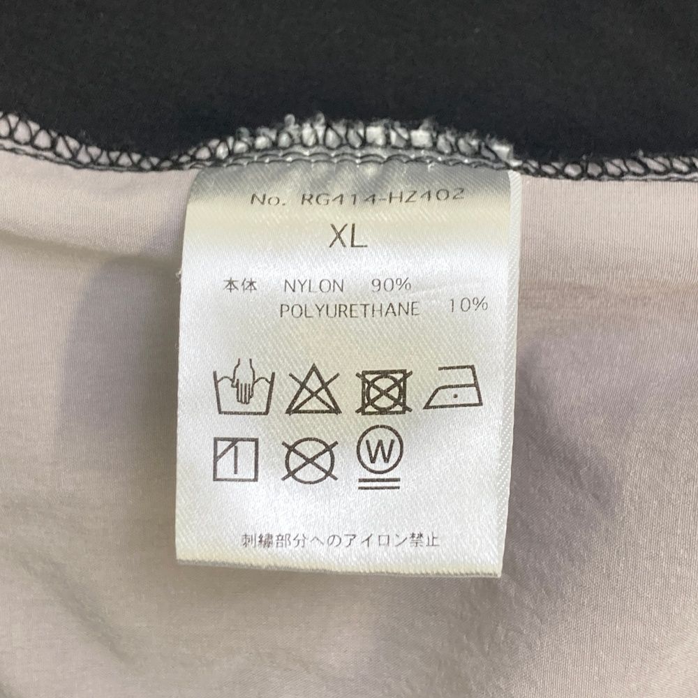 ゴルフ サイズ：XL RUFFLOG ラフロッグ ハーフジップ 半袖ナイロン