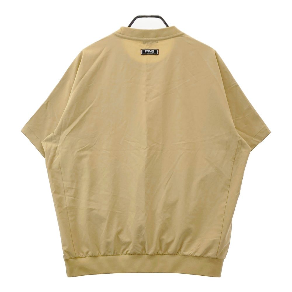 サイズ：LL PING ピン ロゴ刺繍入り 半袖プルオーバージャケット
