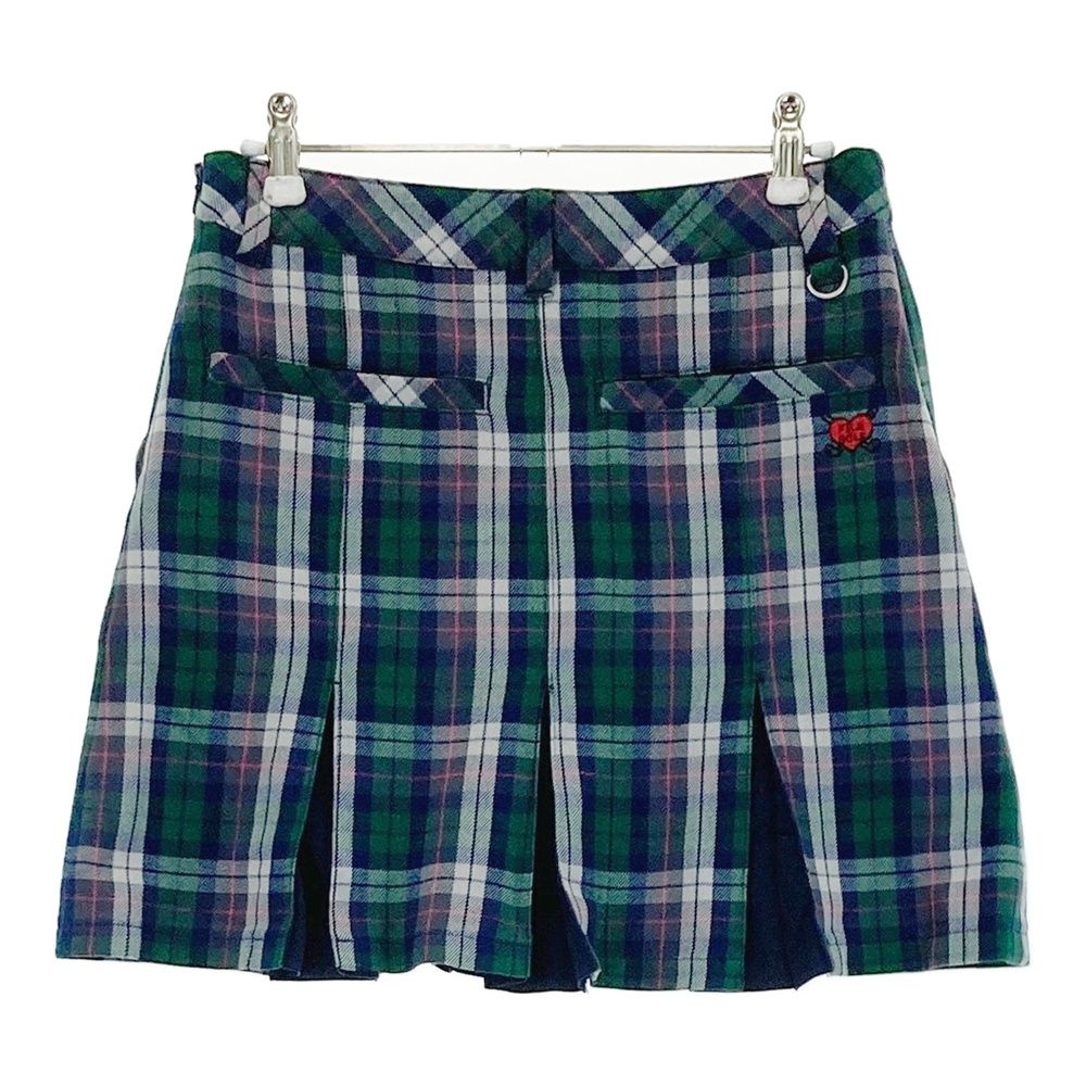 Off-Green Korea ゴルフウェア スカート Sサイズ ネイビー GGプリーツ