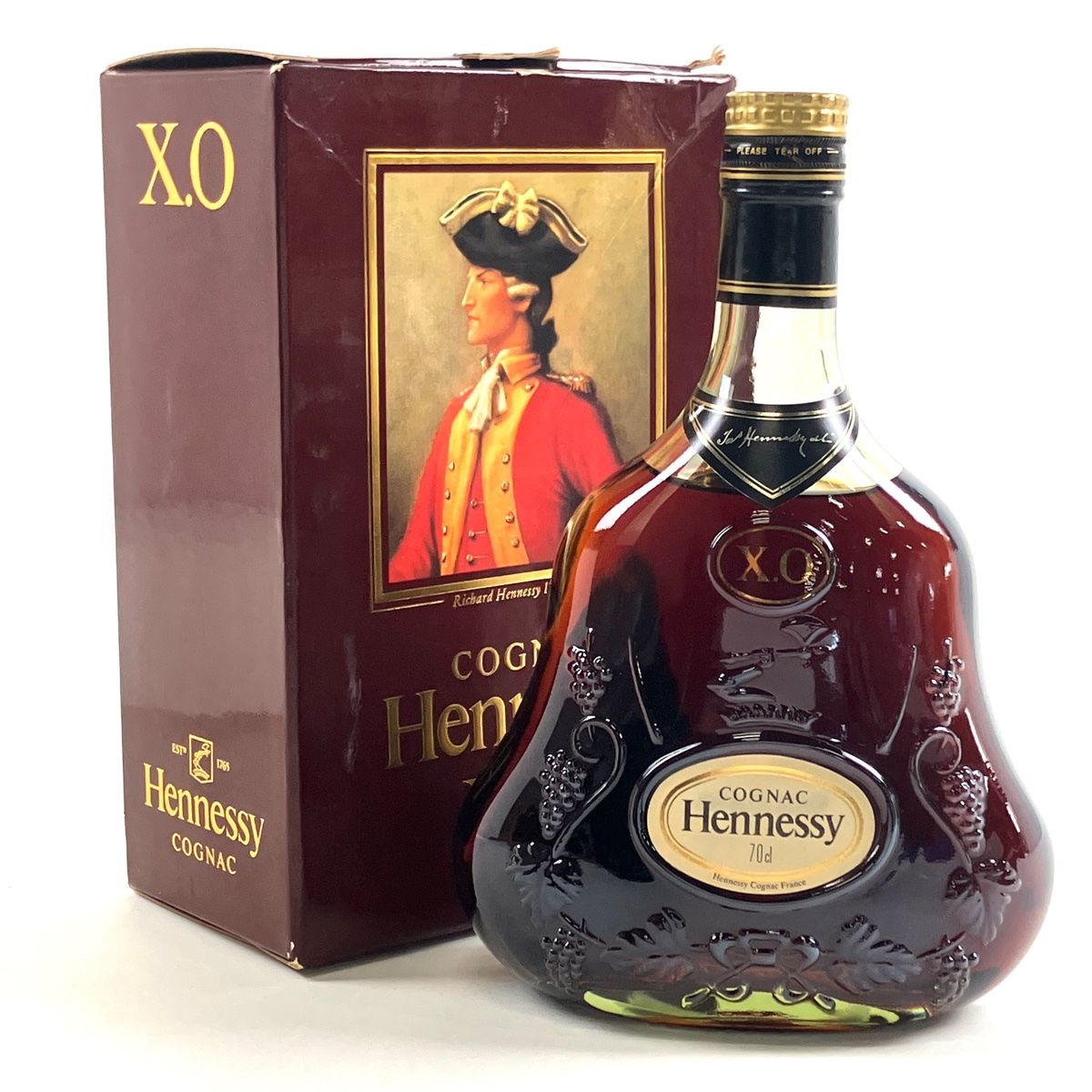ヘネシー Hennessy XO 金キャップ グリーンボトル 700ml ブランデー