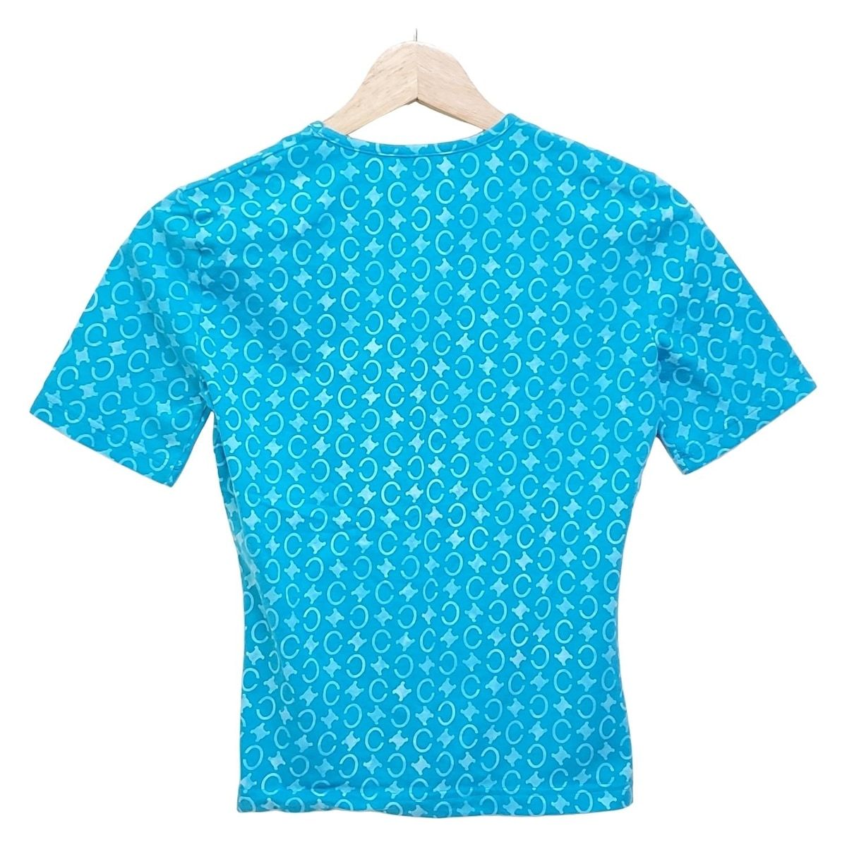 CELINE(セリーヌ) 半袖Tシャツ サイズ40 M レディース美品 - ブルー