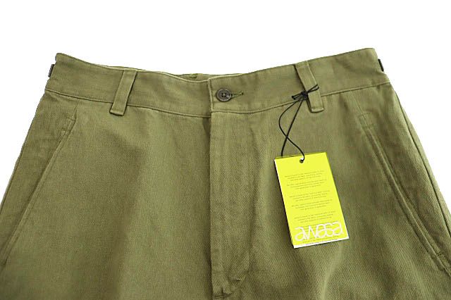 awasa アワサ 25AW cotton washi cargo pants コットン 和紙 カーゴ