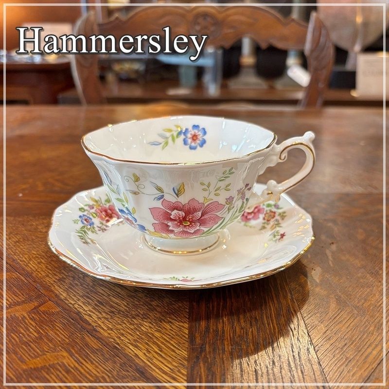 英国 ハマースレイ カップ＆ソーサー 1客 Hammersley C/S 花柄