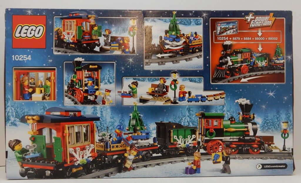 LEGO TOY WINTER HOLIDAY TRAIN 10254