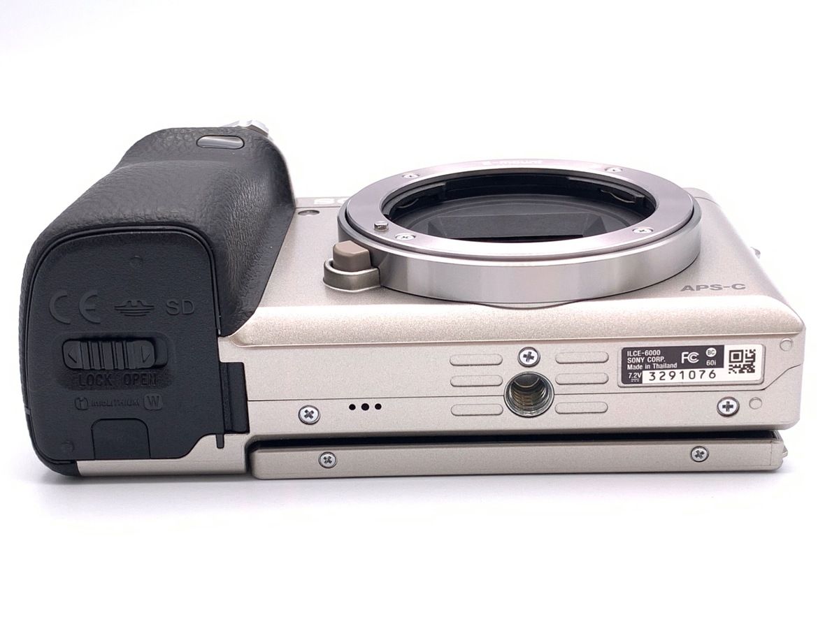 中古】 【良品】 ソニー α6000 ボディ シルバー [ILCE-6000 S] - メルカリ