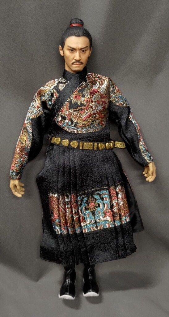 1 6スケールアクションフィギュア ワンフェス上海 大明 錦衣衛 ブラック