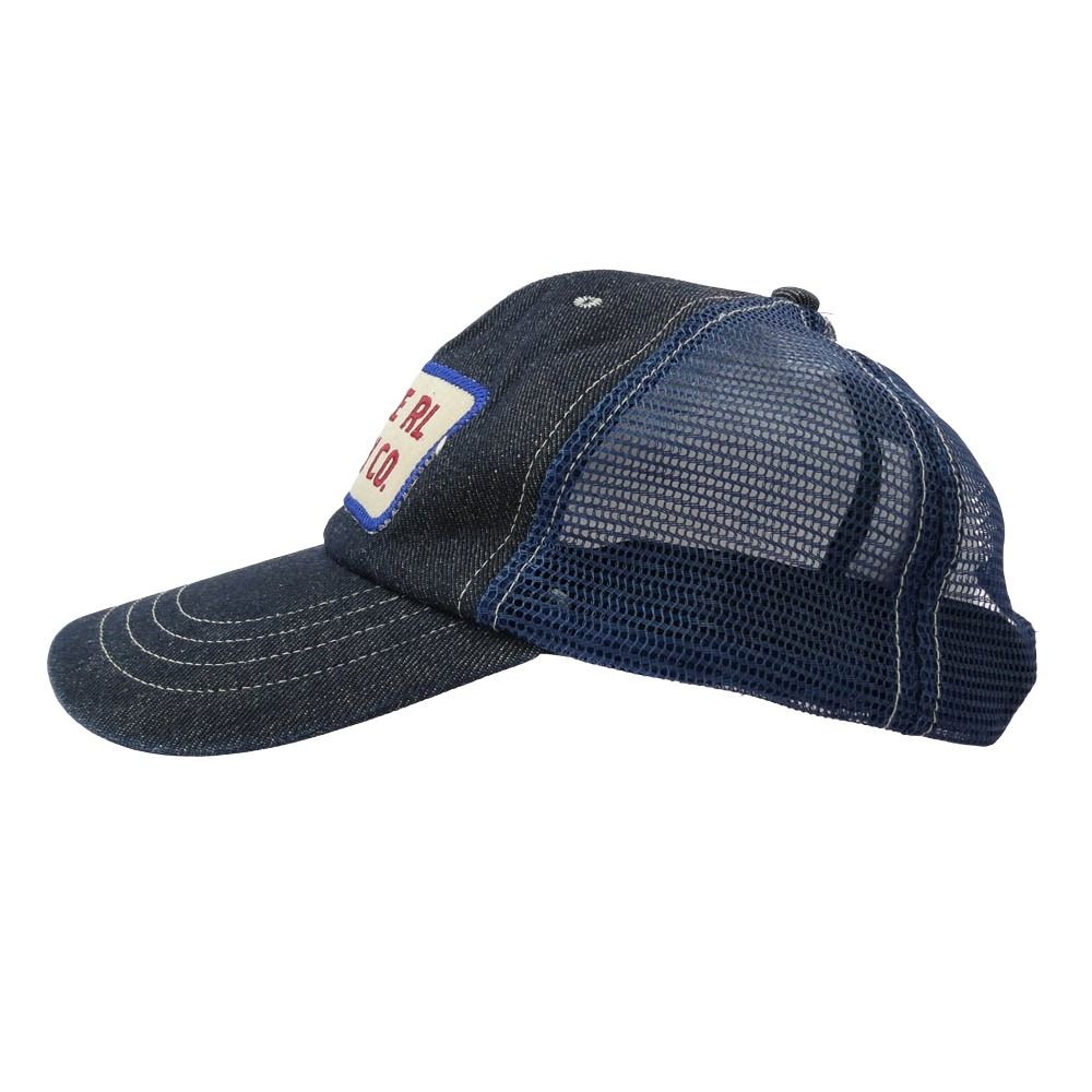RRL ダブルアールエル Denim Trucker Cap インディゴ デニム