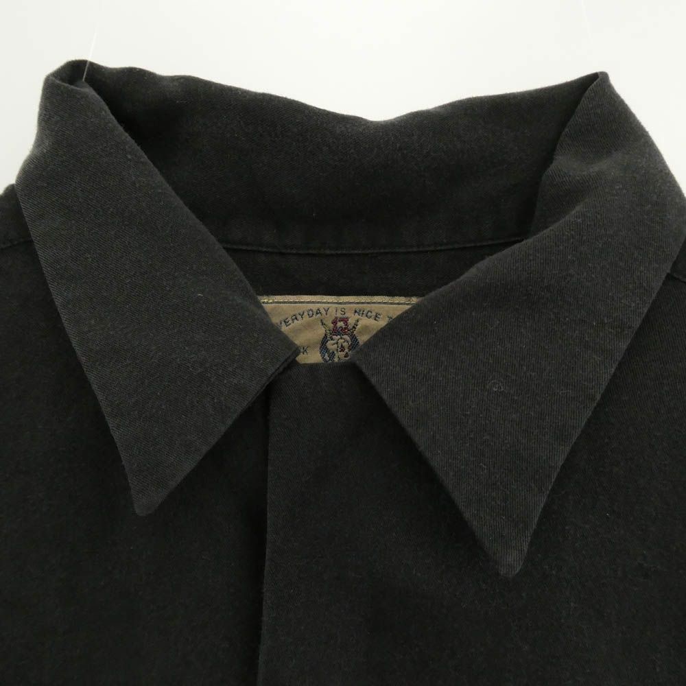 WACKO MARIA ワコマリア 刺繍 レーヨン オープンカラー ロングスリーブ