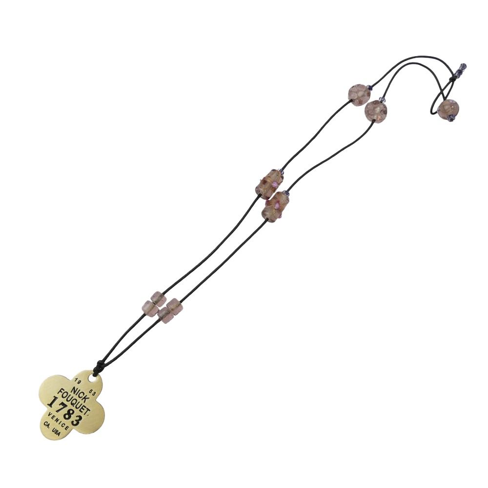 ニックフーケ NICK FOUQUET beads Necklace ビーズ ネックレス ゴールド系 マルチ 系