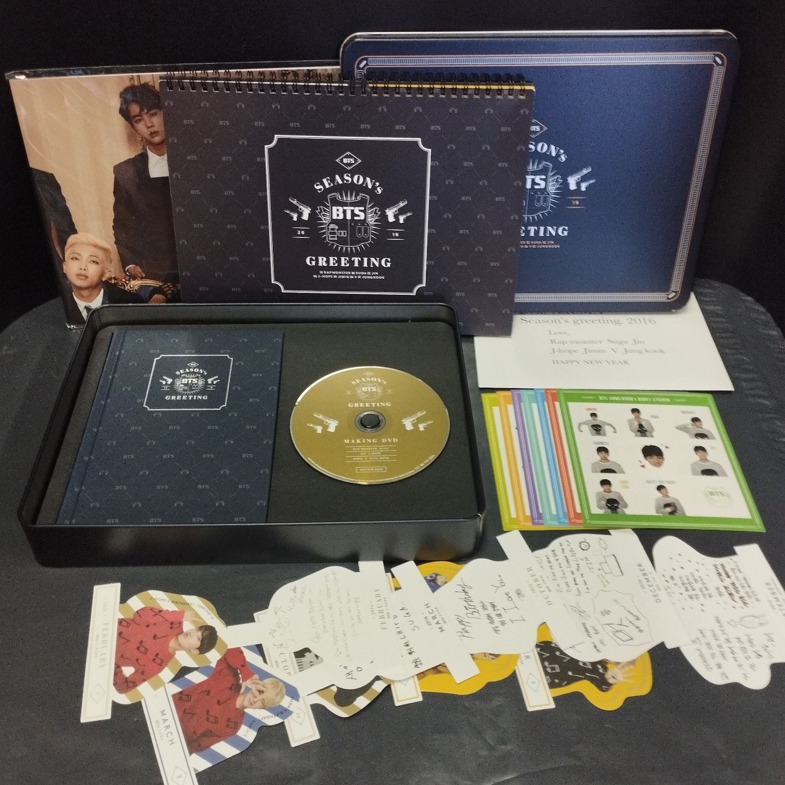 D 12074 防弾少年団 BTS SEASON’S 2016 シーグリ DVD タワレコ 日本語字幕付き