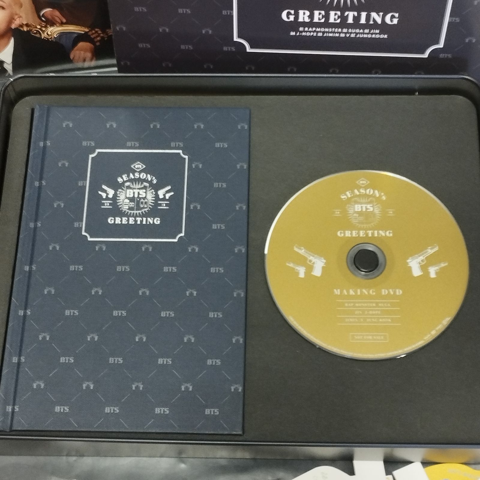 D 12074 防弾少年団 BTS SEASON’S 2016 シーグリ DVD タワレコ 日本語字幕付き