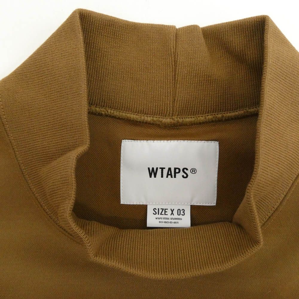 WTAPS ダブルタップス 232ATDT-CSM23 MOCK NECK SWEATER POLY