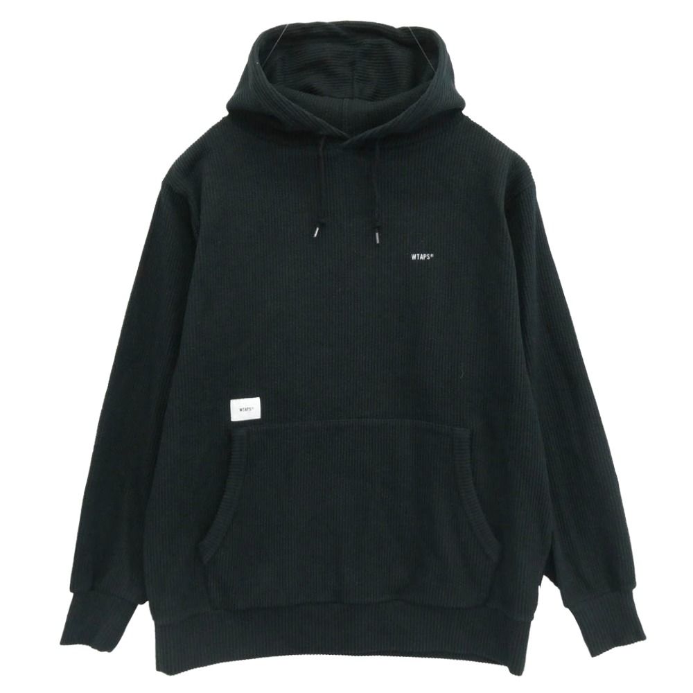 WTAPS ダブルタップス 20AW 202ATDT-CSM21 SIGN HOODED COPO BLACK