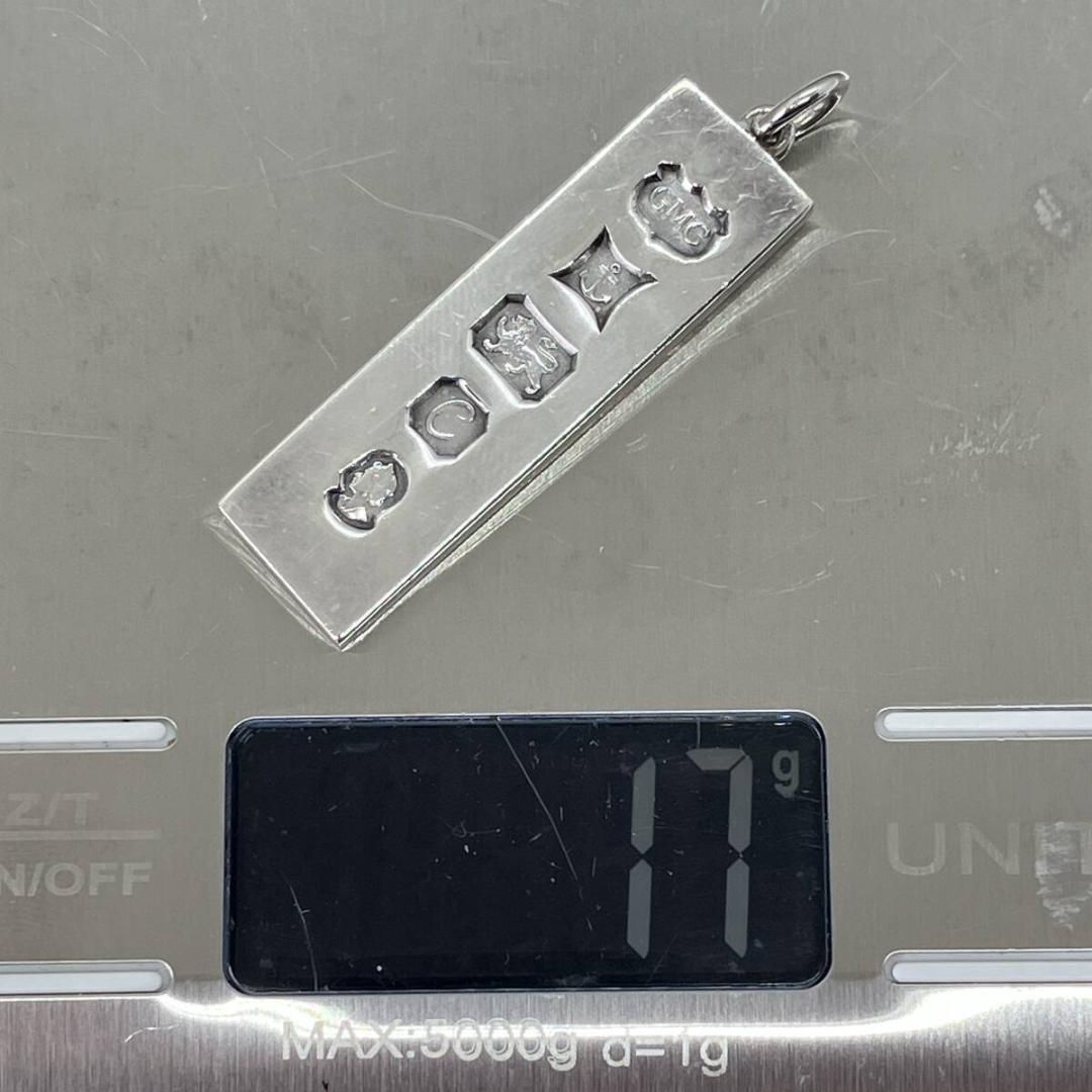 1977年 ビンテージ インゴット型 ペンダント スターリングシルバー