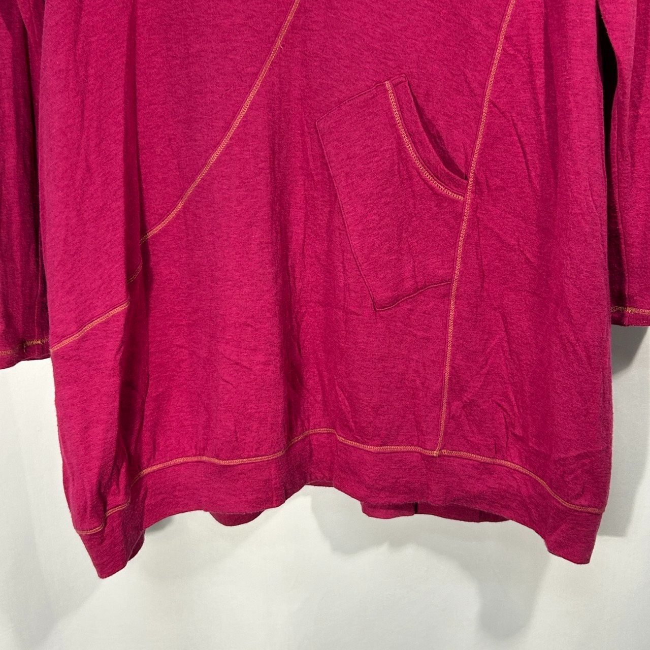 Cube-Cube【40】ピンク系 ロングカットソー 長袖 トップス レディース