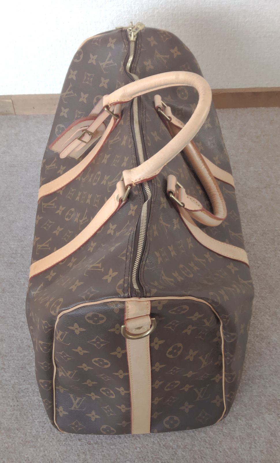 ルイ ヴィトン キーポル バンドリエール50 モノグラム キャンバス ボストンバッグ