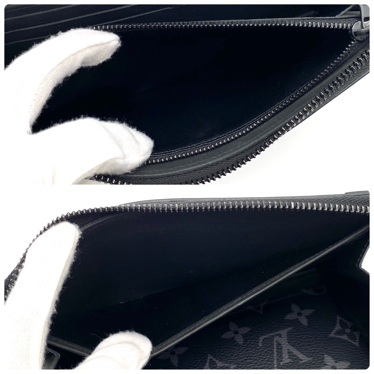 ルイヴィトン モノグラム エクリプス トランク ジッピーウォレット 長