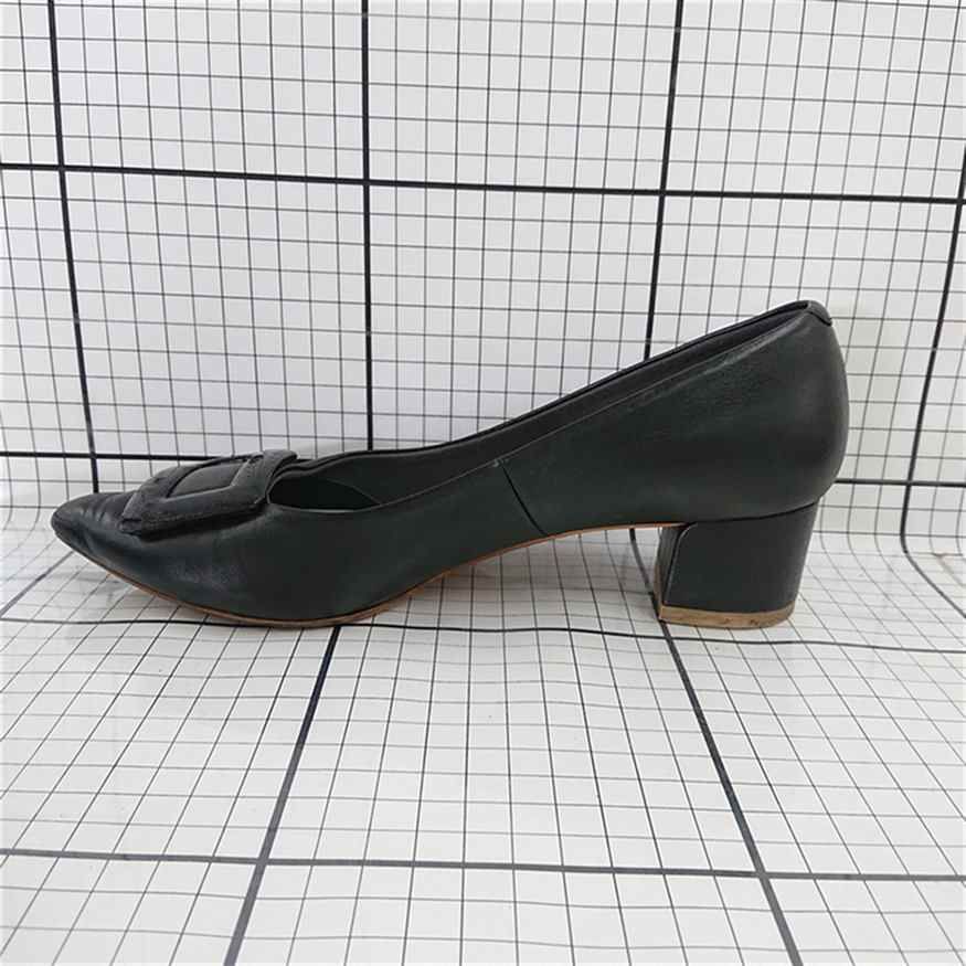 ◇ Θ ダイアナ DIANA NJ14174 バックルデザインレザーパンプス