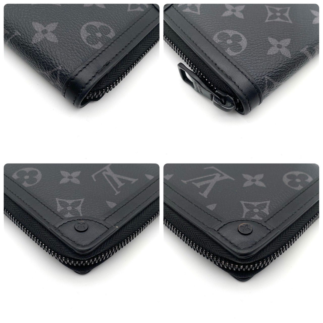 ルイヴィトン モノグラム エクリプス トランク ジッピーウォレット 長