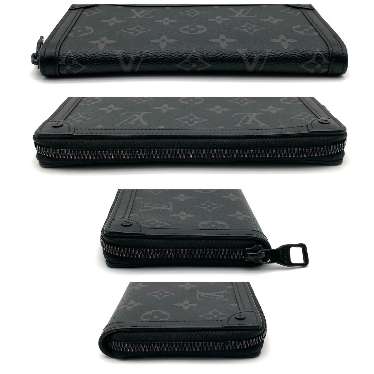 ルイヴィトン モノグラム エクリプス トランク ジッピーウォレット 長