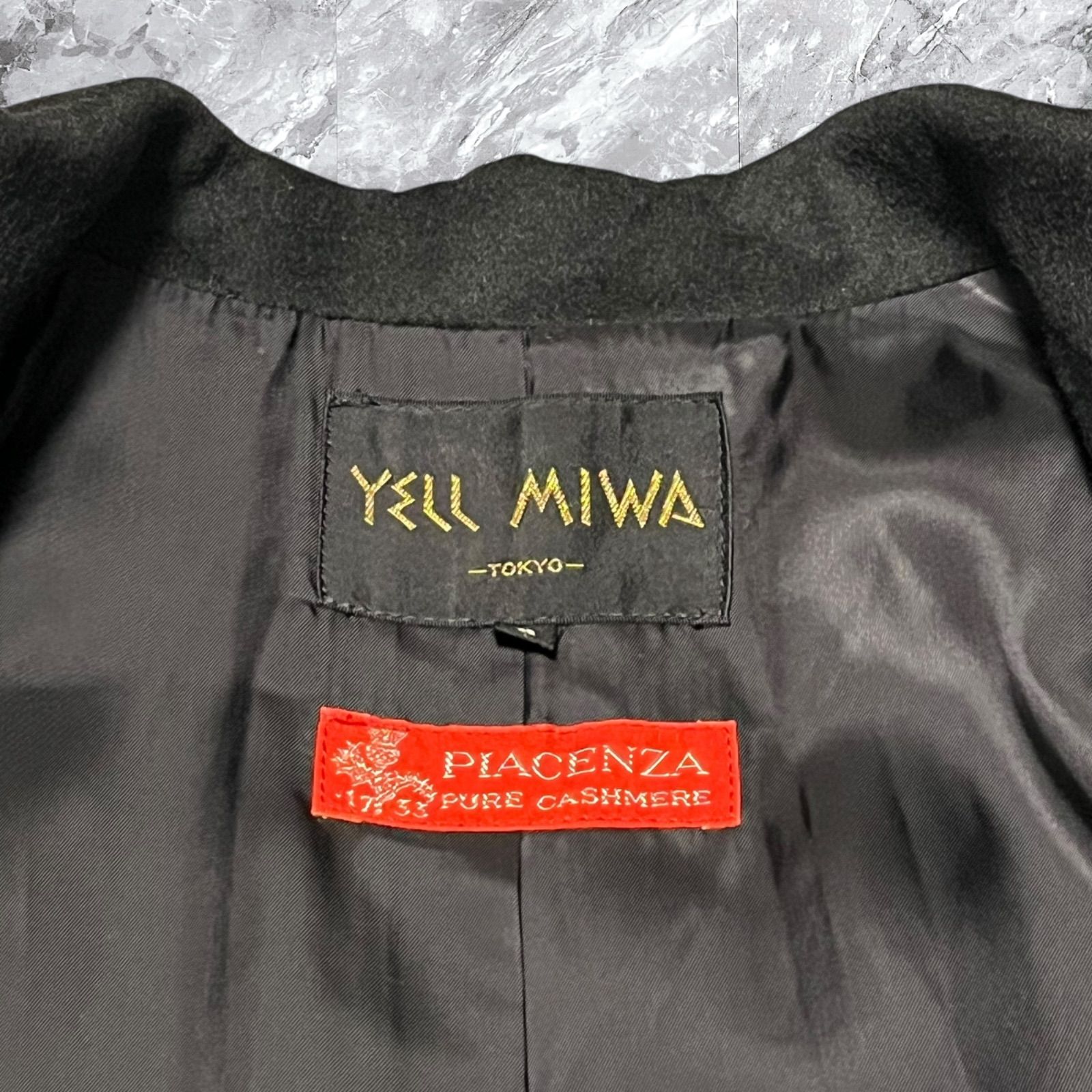 極美品 YELL MIWA エールミワ PIACENZA ピアチェンツァ ロングコート