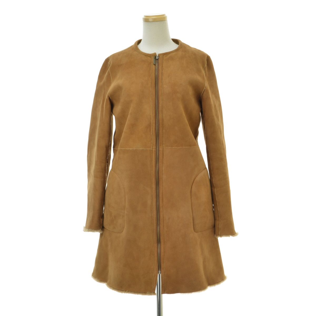 【CITRUSNOTES】ムートンレザーコート MOUTON LEATHER JACKET