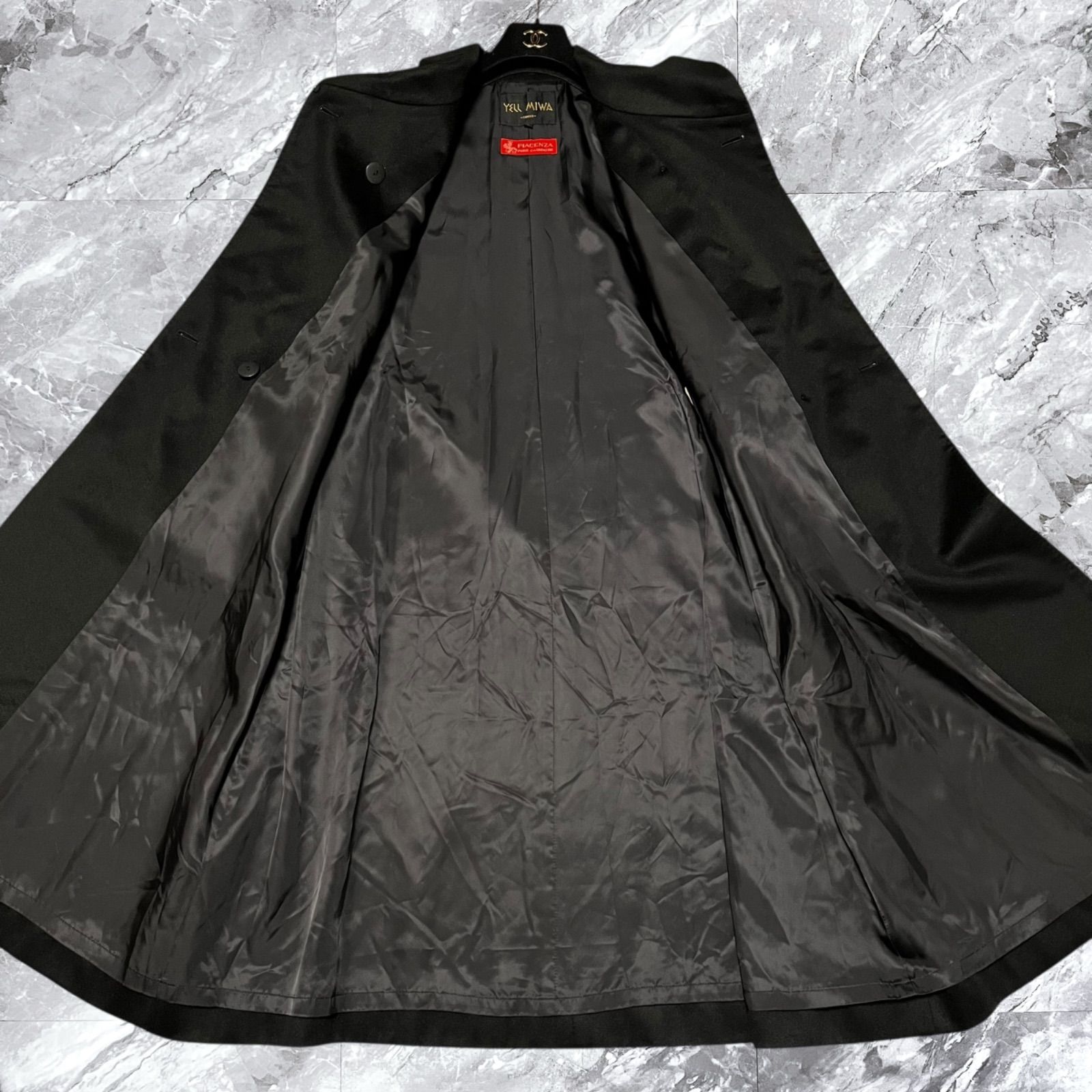 極美品 YELL MIWA エールミワ PIACENZA ピアチェンツァ ロングコート