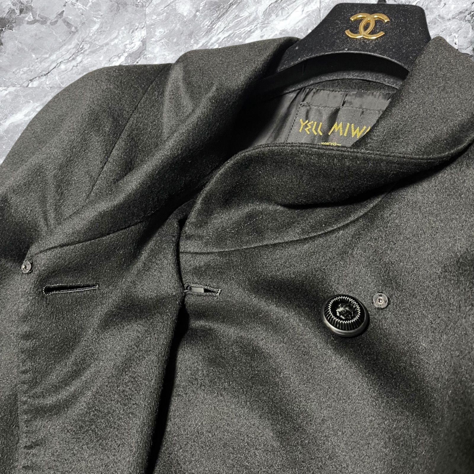 極美品 YELL MIWA エールミワ PIACENZA ピアチェンツァ ロングコート