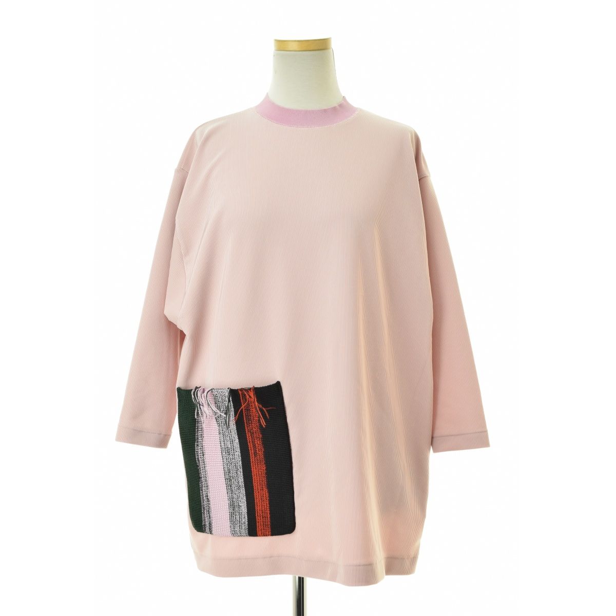 22 SS TP 21 JK 237 PIQUE JERSEY PULLOVER七分袖カットソー