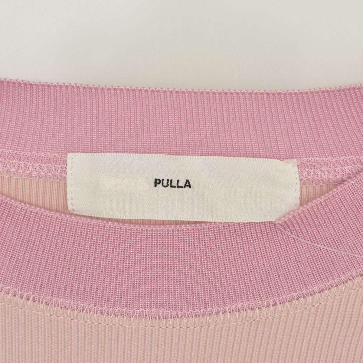 TOGAPULLA】22SS TP21-JK237 PIQUE JERSEY PULLOVER七分袖カットソー
