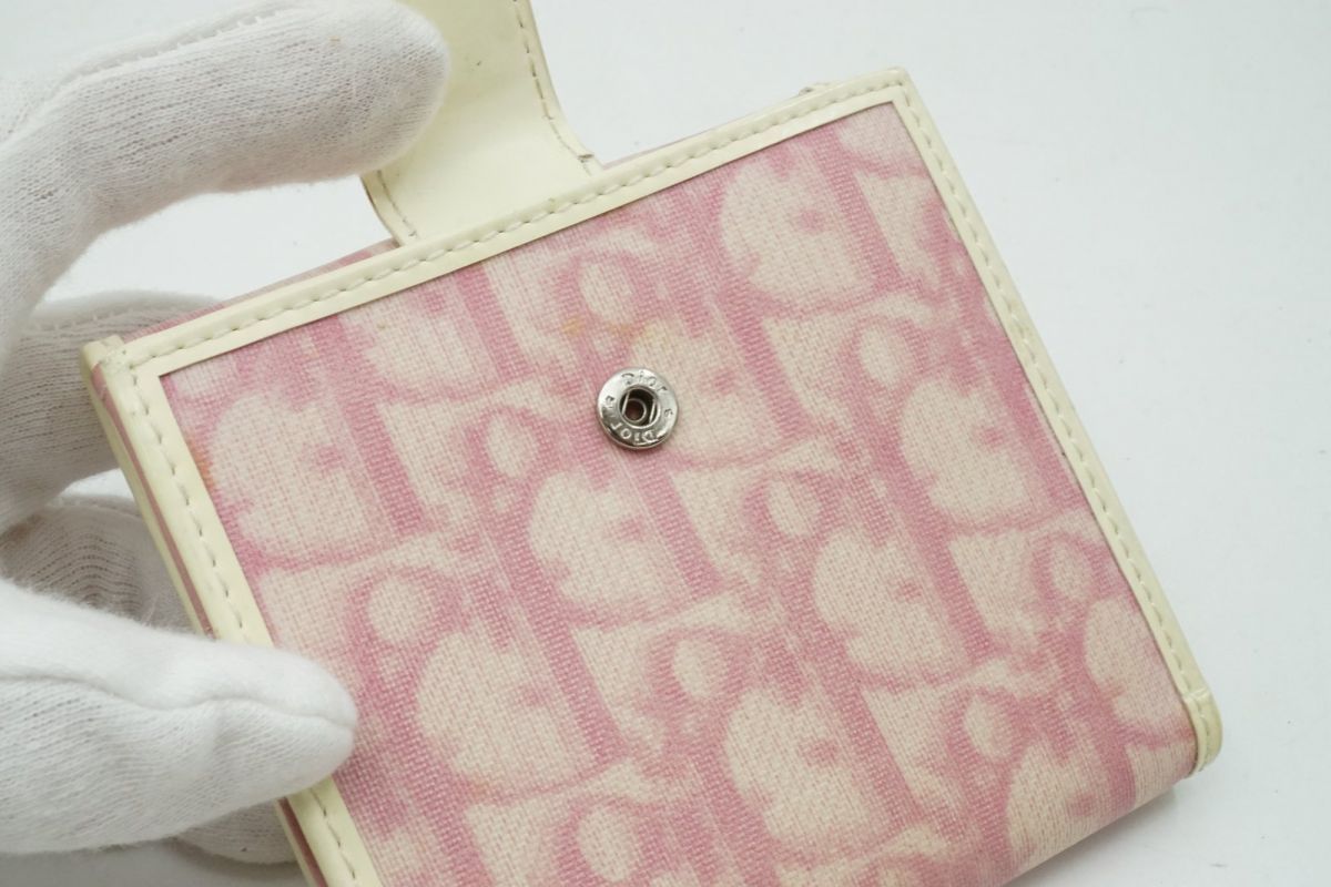 クリスチャン ディオール トロッター NO1 コンパクト Wホック 財布