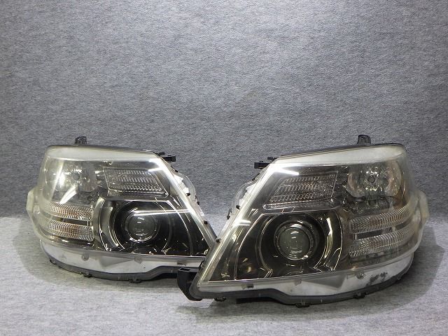 10系 アルファード ヘッドライト 左右 HID ANH MNH 10/15 後期 58-17 7
