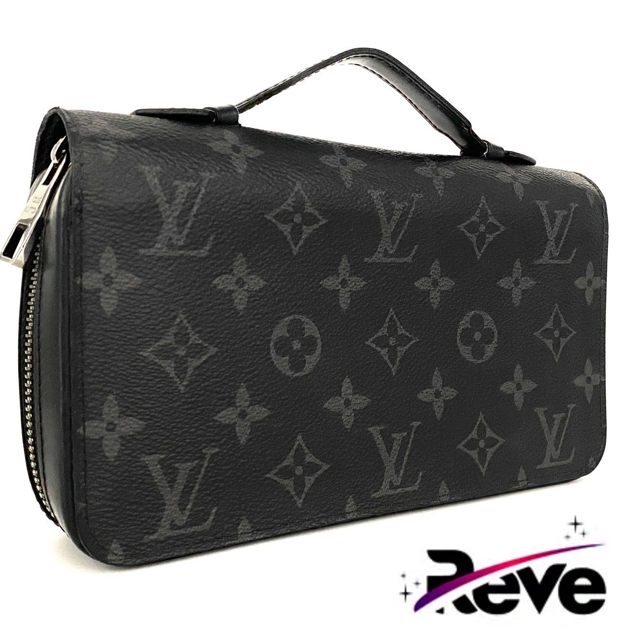 ルイヴィトン モノグラム エクリプス ジッピーXL 長財布 セカンド