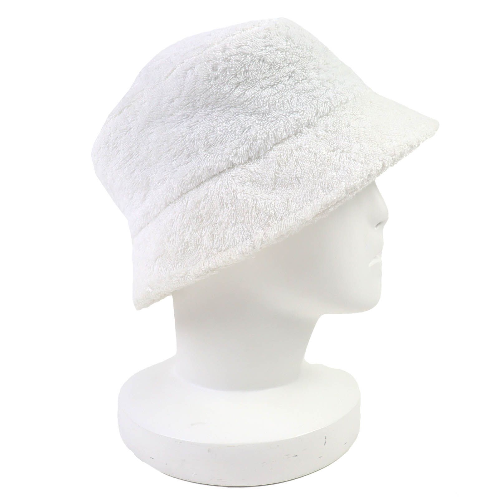 良品△CHANEL シャネル 21C コットン ココマーク パイル地 バケット